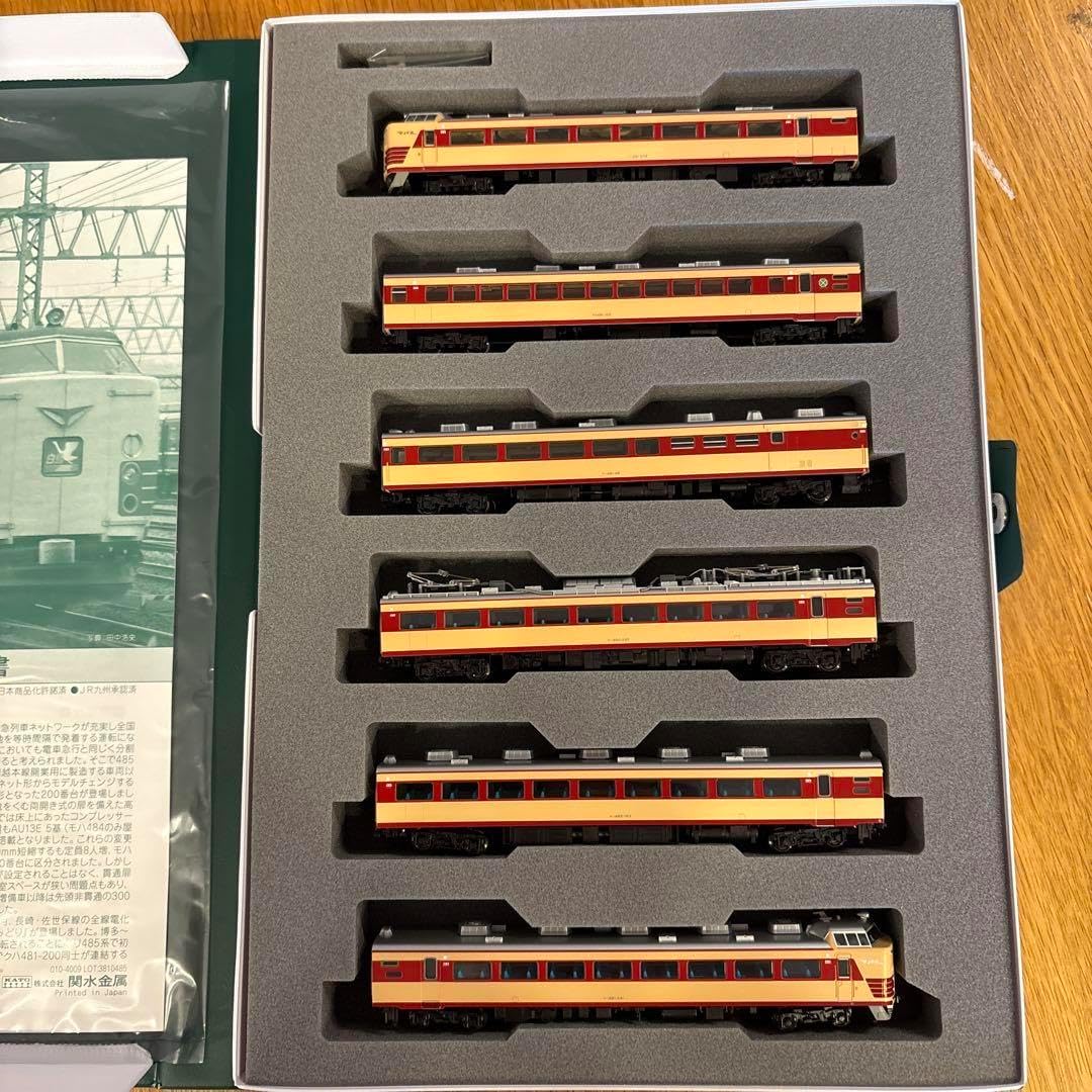 【希少】KATO 10-1479 485系200番台 6両基本セット⑥ Amazon | KATO プラスチック Nゲージ 485系200番台 6両基本セット 10